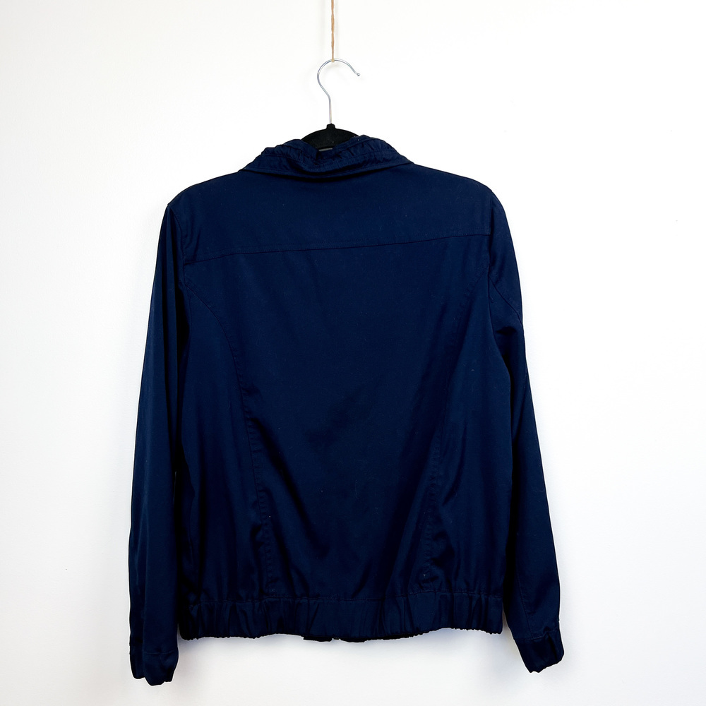 Alia Blue Zip-Up Fall/Spring Jacket - Picture 7 of 8